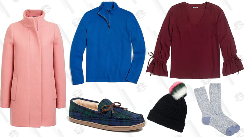 Un 50% de rebajas en productos no rebajados y un 70% de descuento adicional en productos en liquidación | J.Crew Factory | Usa el código QUICKESTGráfico: Chelsea Stone